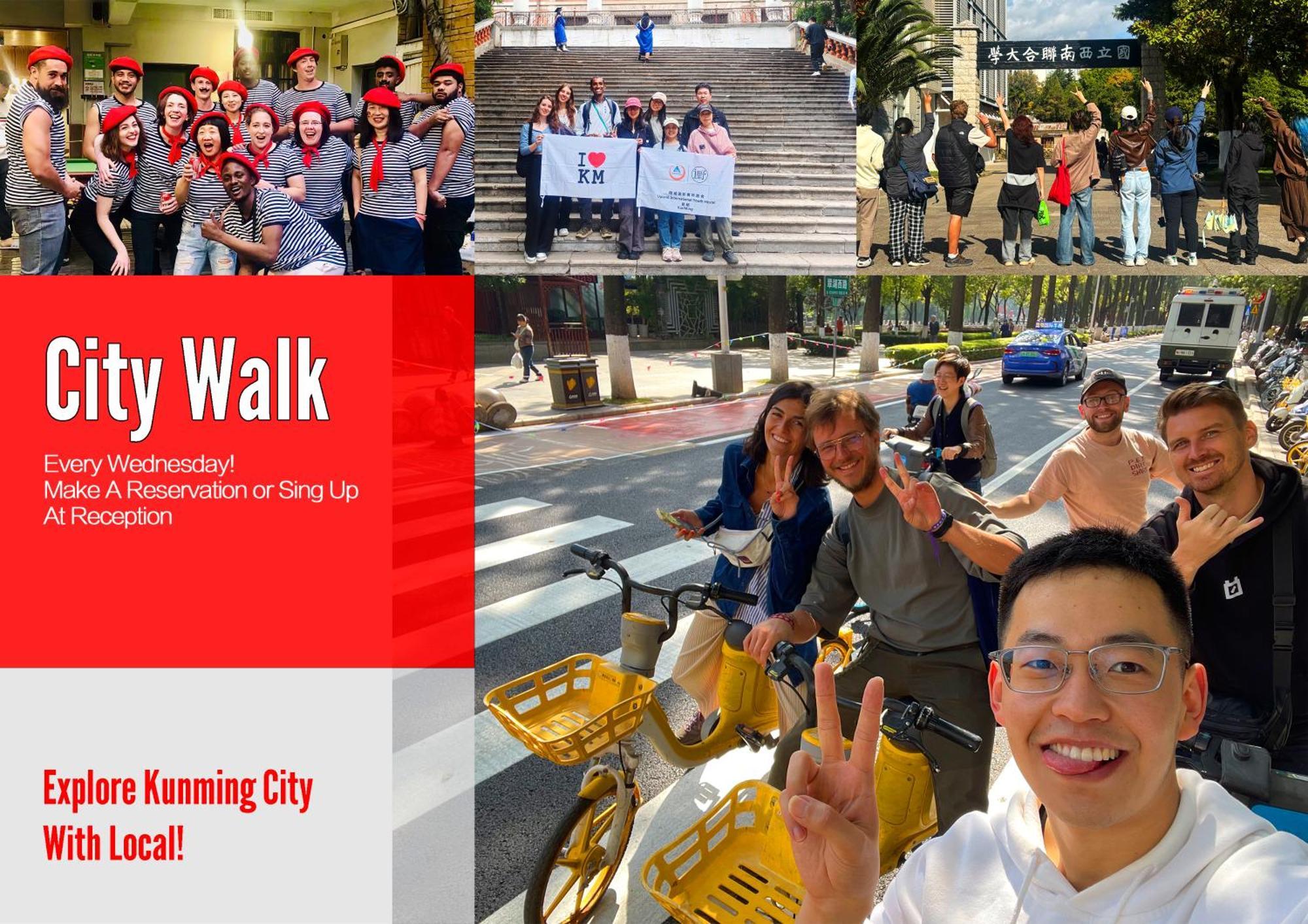 The Cloudland International Youth Hostel Close To The City Center,10 Min Walks To The Subway, Close To The Night Market, Old Street, Green Lake, English-Speaking Service, Free Activity Convenient Payment And Visa Cards Are Accepted Kunming Esterno foto